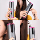 Modelador de Cachos Sem Fio Auto Curler Automático Portátil Bivolt