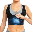 Colete Feminino Efeito Sauna Modelador Térmico Para Academia e Treino