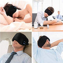 Máscara de Dormir Bluetooth com Fones de Ouvido | Headphone Sleep Confortável para Sono e Relaxamento