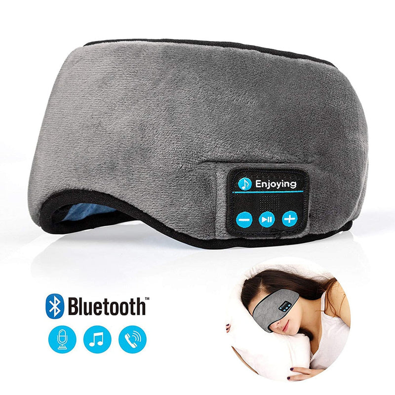 Máscara de Dormir Bluetooth com Fones de Ouvido | Headphone Sleep Confortável para Sono e Relaxamento