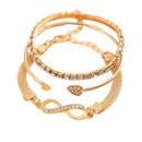 Pulseira Lucky Feminina de Aço Inoxidável | Pulseira Elegante com Design Sofisticado e Charmoso