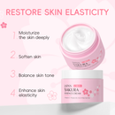 LAIKOU Sakura Creme Facial Reparador Essência Hidratante Mesmo Tom De Pele 25g